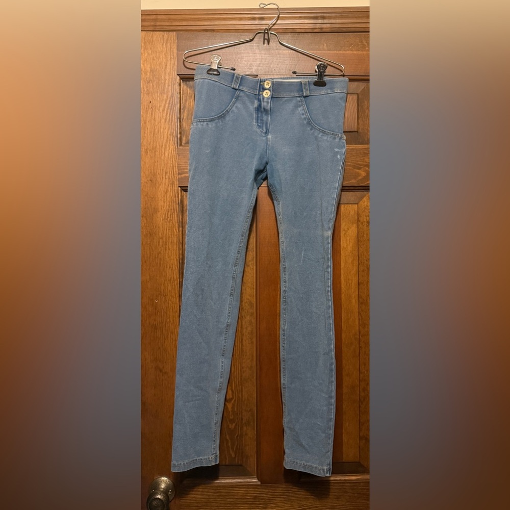 Freddy Women's Skinny Leg Jeans in Blue